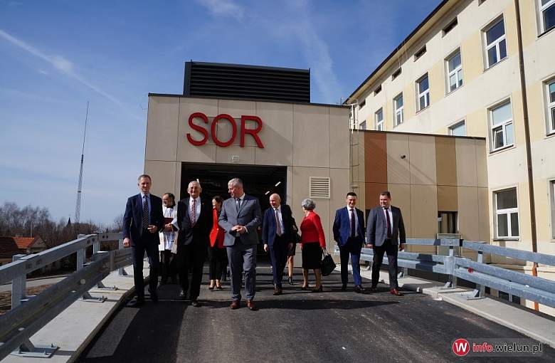 Otworzyli nowy SOR w szpitalu w Wieluniu. Inwestycja pochłonęła ponad 14 mln złotych