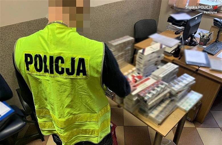Pszczyńscy policjanci przechwycili tysiące nielegalnych papierosów